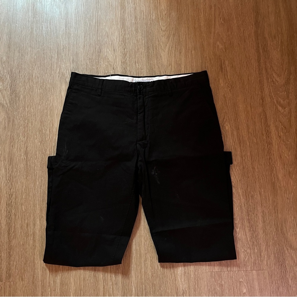 Men's Zara Black chino